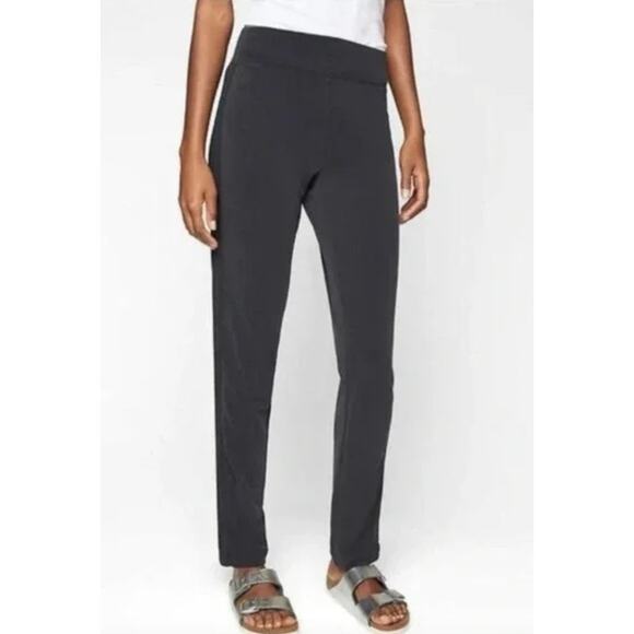 Athleta Women’s Serenity Lounge Pants Black Travel Ready Soft Easy Relaxed Walk - Picture 1 of 9